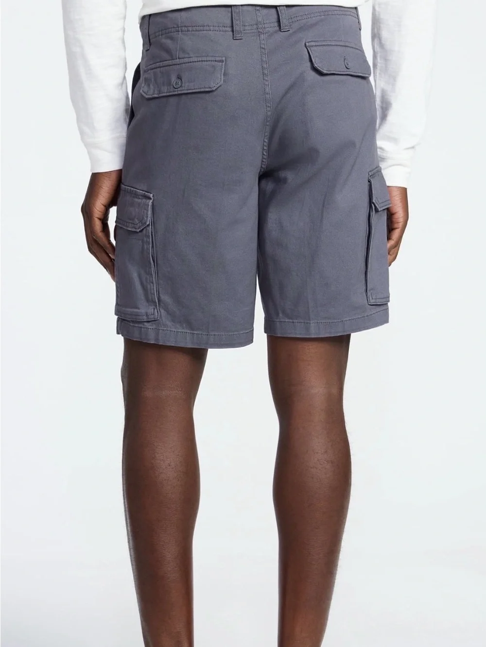 NWT George Men’s Cargo Shorts Size 38 Charcoal Gray 10” Inseam